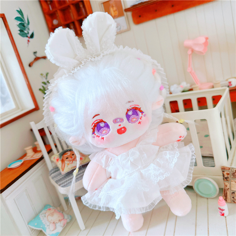 Búp Bê Thần Tượng K-pop Twice GIDLE YUQI Lisa Kim Jisoo Tóc Dài 20CM Làm Quà Tặng Sinh Nhật DIY