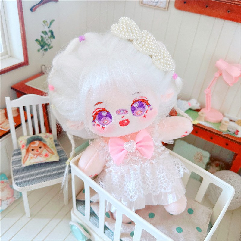 Búp Bê Thần Tượng K-pop Twice GIDLE YUQI Lisa Kim Jisoo Tóc Dài 20CM Làm Quà Tặng Sinh Nhật DIY