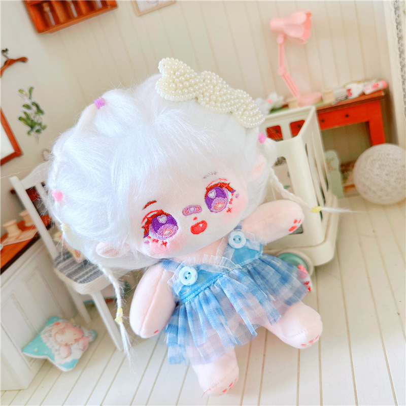 Búp Bê Thần Tượng K-pop Twice GIDLE YUQI Lisa Kim Jisoo Tóc Dài 20CM Làm Quà Tặng Sinh Nhật DIY