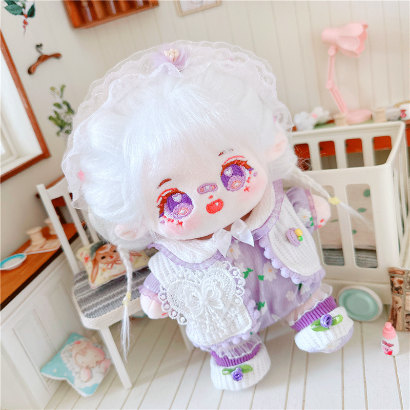 Búp Bê Thần Tượng K-pop Twice GIDLE YUQI Lisa Kim Jisoo Tóc Dài 20CM Làm Quà Tặng Sinh Nhật DIY