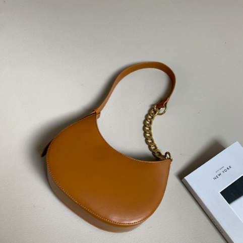 Túi Xách Đeo Vai Phối Dây Xích Phong Cách Thời Trang Hàn Quốc