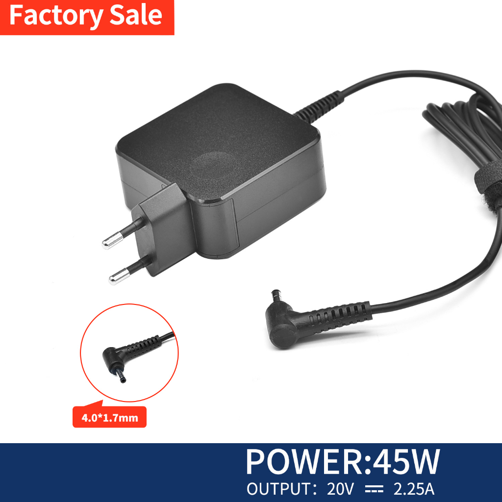 Củ Sạc Laptop Lenovo 45W 4.0 * 1.7 Chuyên Dụng Cho Lenovo IdeaPad Flex 4 5 110 S145 81VS ADL45WCC 320 100 1470 PA-1450-55L 100S Yoga 710 110-15ISK 110-55LL 100S / 83Ibr 80T80