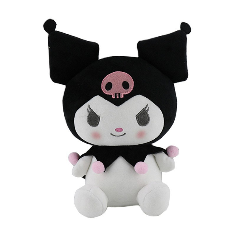 LAHOMIA Búp bê nhồi bông hình quỷ nhỏ dễ thương phong cách Lolita Kuromi Melody độc đáo