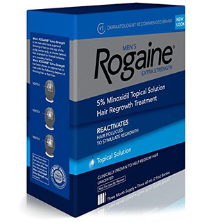 Men's Regaine (Rogaine Alike) Extra Strength 5% Solution [3x60ml = 3 Month Supply]