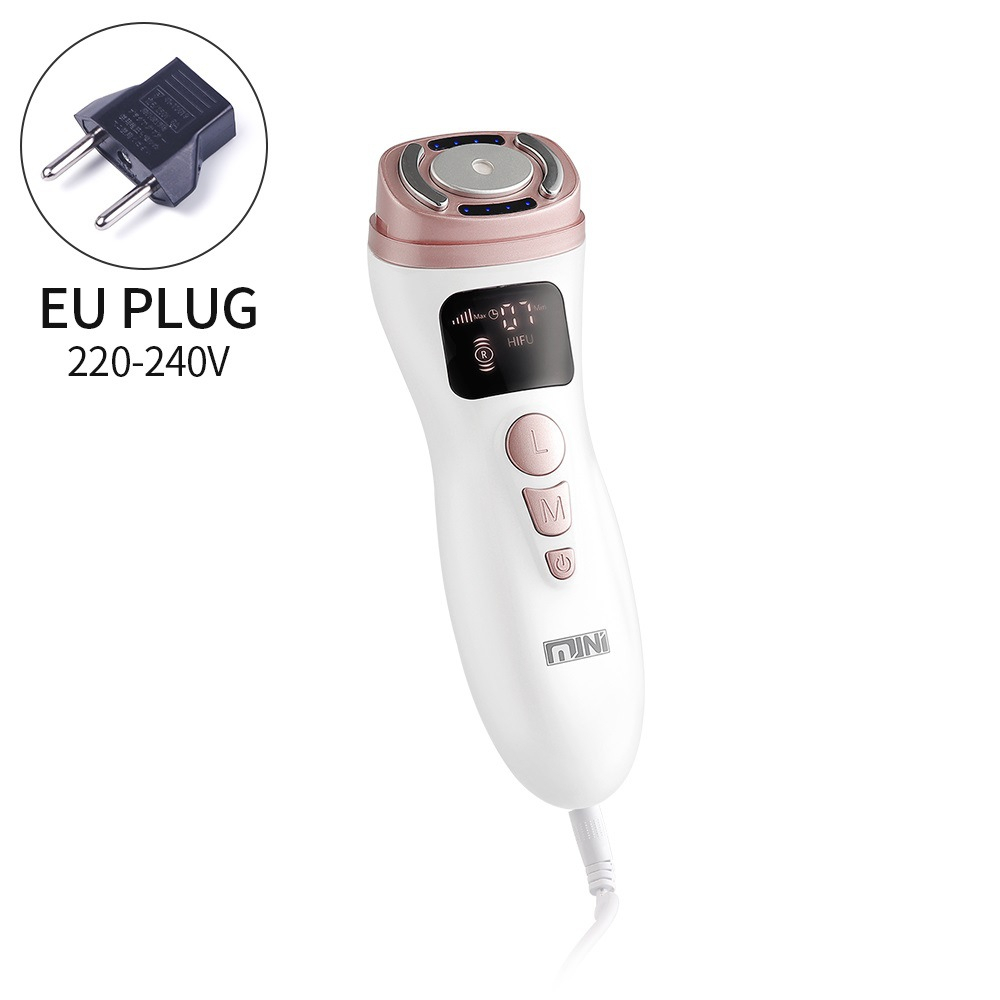 Máy Phát Sóng Siêu Âm Mini Hifu 2.0 Tần Số RF EMS Làm Đẹp Chống Nếp Nhăn Chăm Sóc Da Mặt