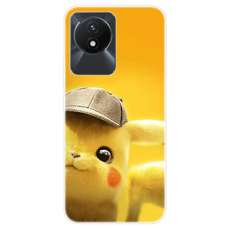 Ốp Điện Thoại TPU Dẻo Họa Tiết Hoạt Hình Dễ Thương Cho VIVO Y02A VIVOY02A