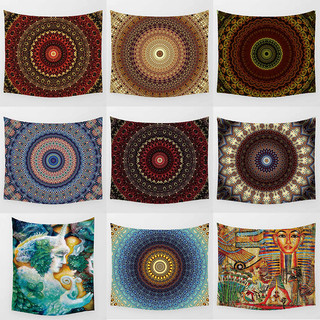 Mandala Thảm Treo Tường Trang Trí Phong Cách vintage