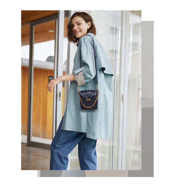 Túi Đeo Chéo Dây Xích Thời Trang Mới Cho Nữ