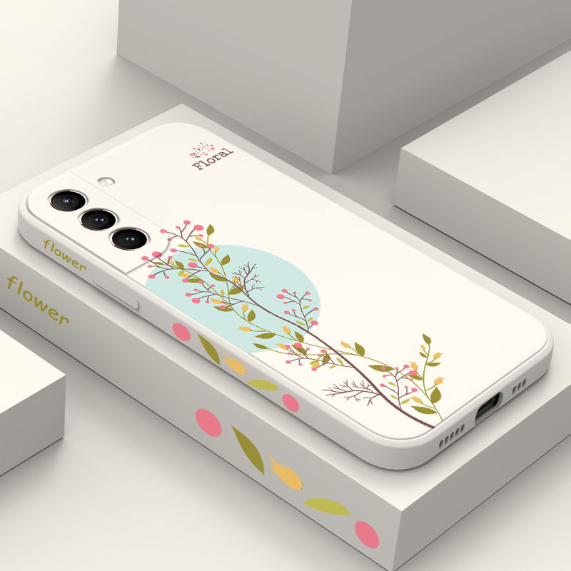 Ốp Điện Thoại Hình Hoa Cho Samsung Galaxy S21 S20 FE Ultra Plus