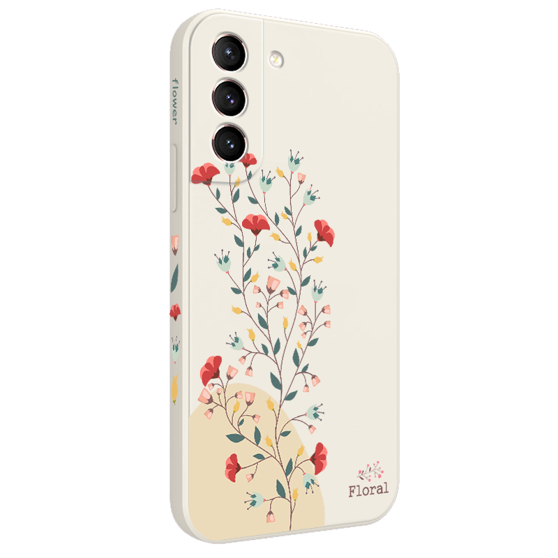 Ốp Điện Thoại Hình Hoa Cho Samsung Galaxy S21 S20 FE Ultra Plus