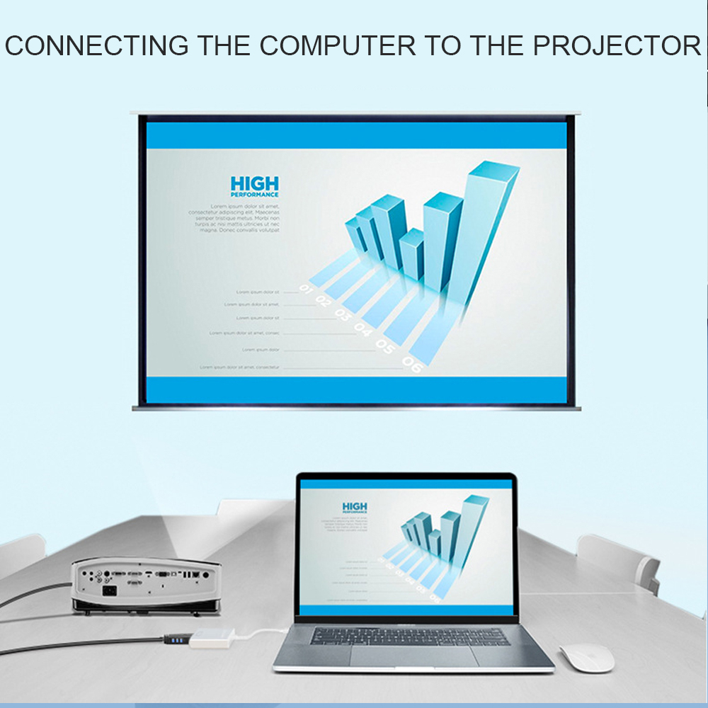 Cáp Chuyển Đổi hdmi 1080p Sang vga Cho xbox ps4 pc laptop tv box