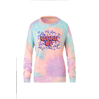 Áo sweater cổ tròn in hình cá tính