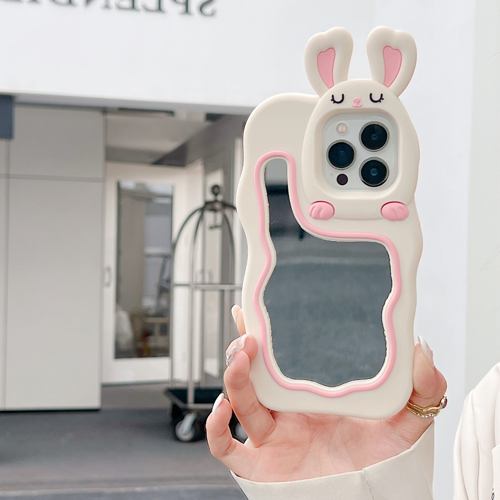 Ốp Điện Thoại Silicone Mềm Tráng Gương 3D Cho OPPO A58 A16 A54 A55 A57 2022 Reno 5