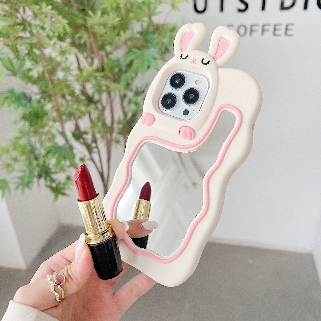 Ốp Điện Thoại Silicone Mềm Tráng Gương 3D Cho OPPO A58 A16 A54 A55 A57 2022 Reno 5