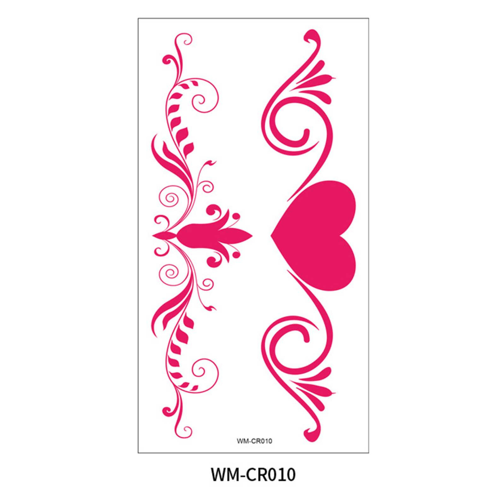 Hình Xăm Dán Tạm Thời Chống Nước Hình Succubus Quyến Rũ Cho Nữ