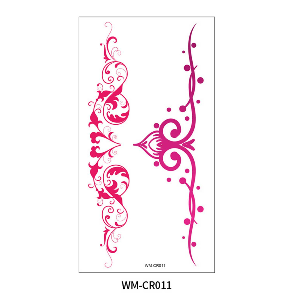 Hình Xăm Dán Tạm Thời Chống Nước Hình Succubus Quyến Rũ Cho Nữ