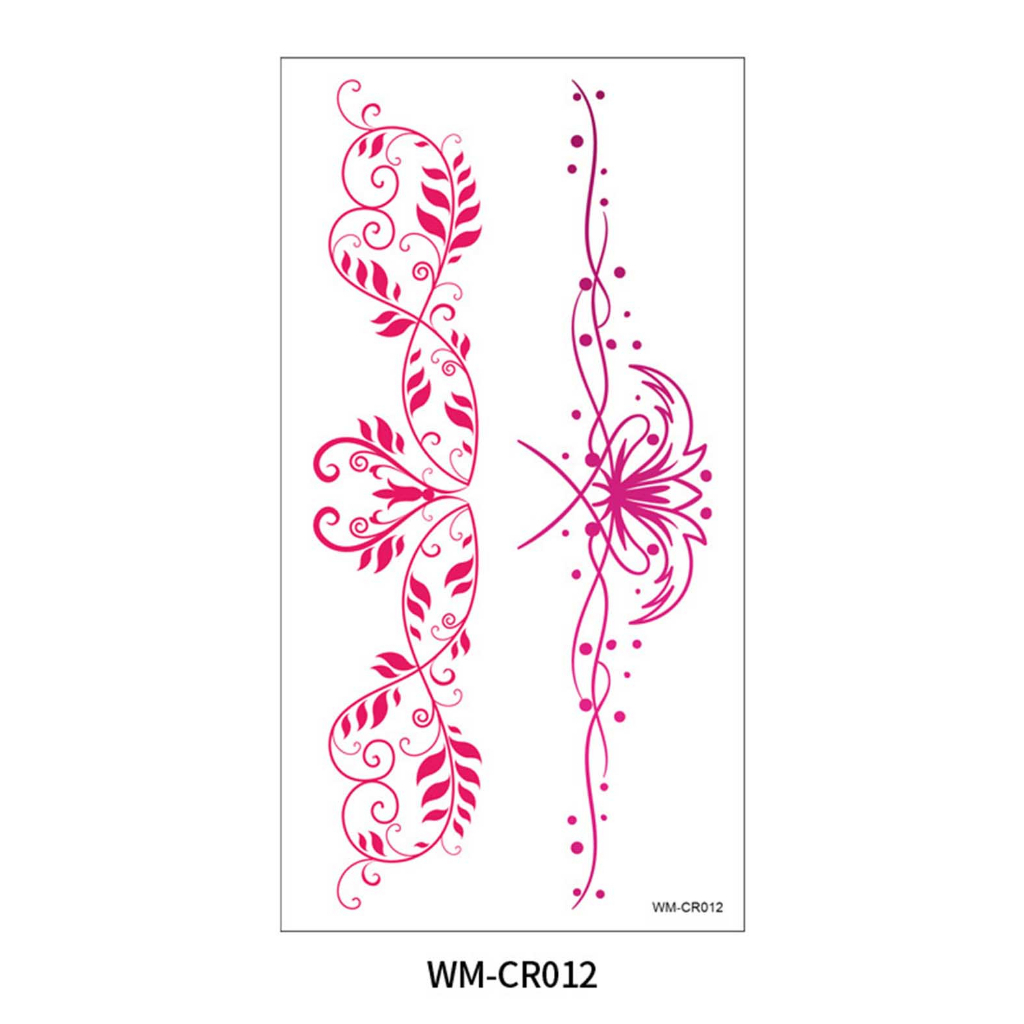 Hình Xăm Dán Tạm Thời Chống Nước Hình Succubus Quyến Rũ Cho Nữ