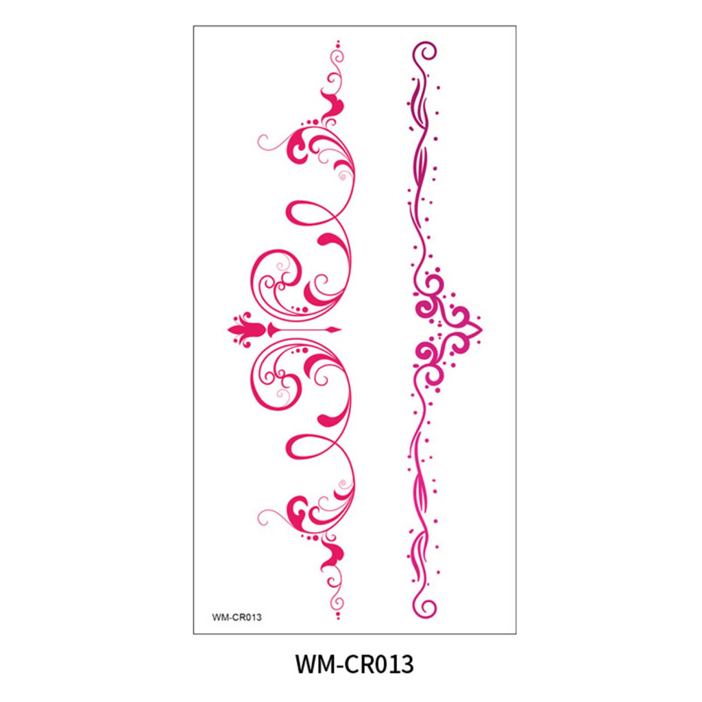 Hình Xăm Dán Tạm Thời Chống Nước Hình Succubus Quyến Rũ Cho Nữ