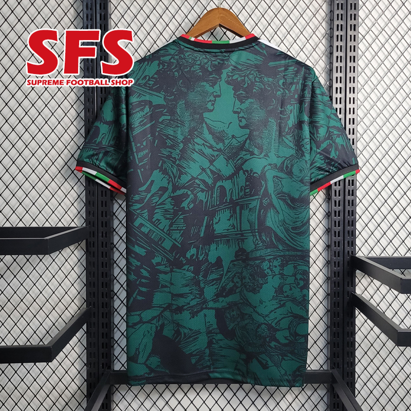 Áo Thun Bóng Đá Phiên Bản Ý 2023 Size S-2XL Chất Lượng Cao