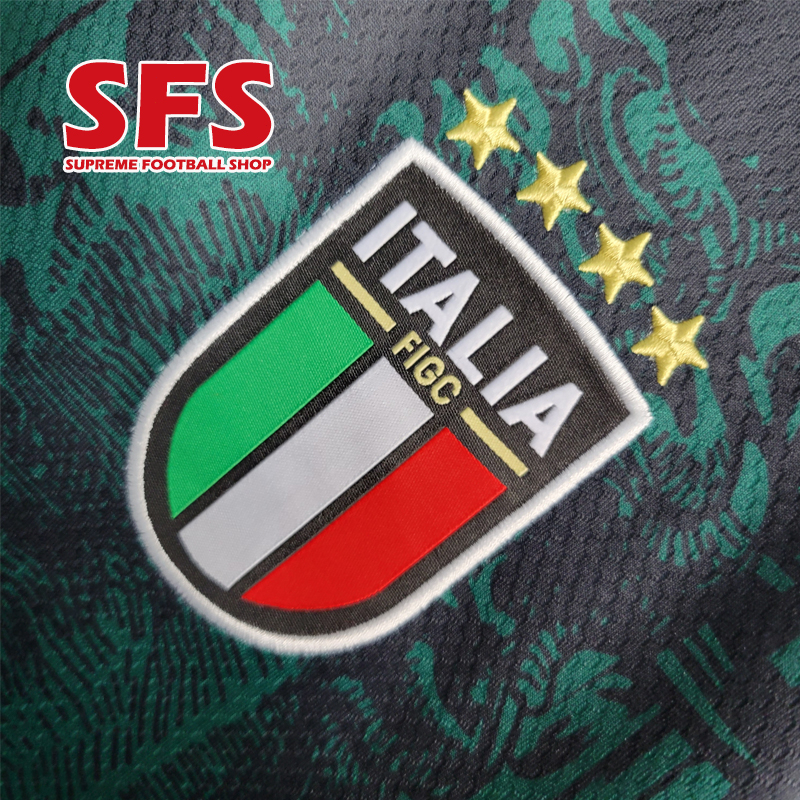 Áo Thun Bóng Đá Phiên Bản Ý 2023 Size S-2XL Chất Lượng Cao