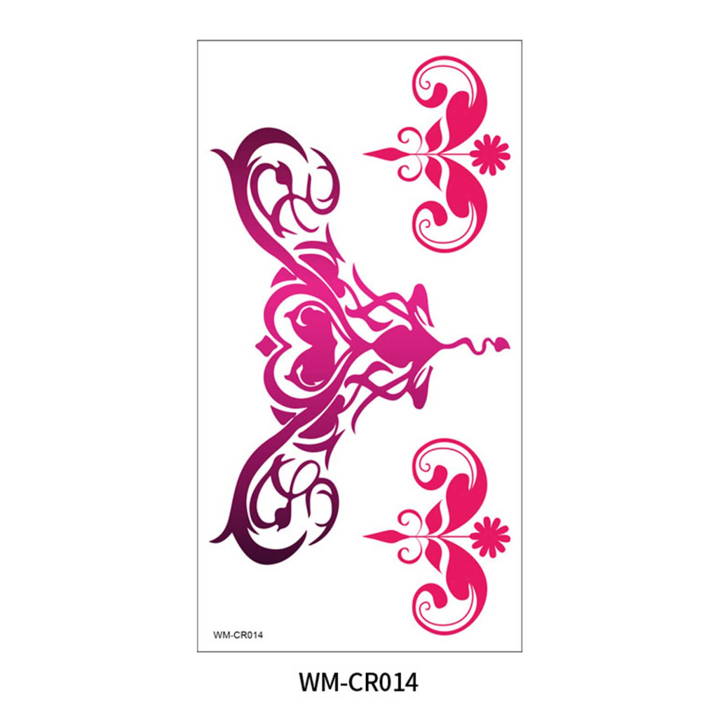 Hình Xăm Dán Tạm Thời Chống Nước Hình Succubus Quyến Rũ Cho Nữ