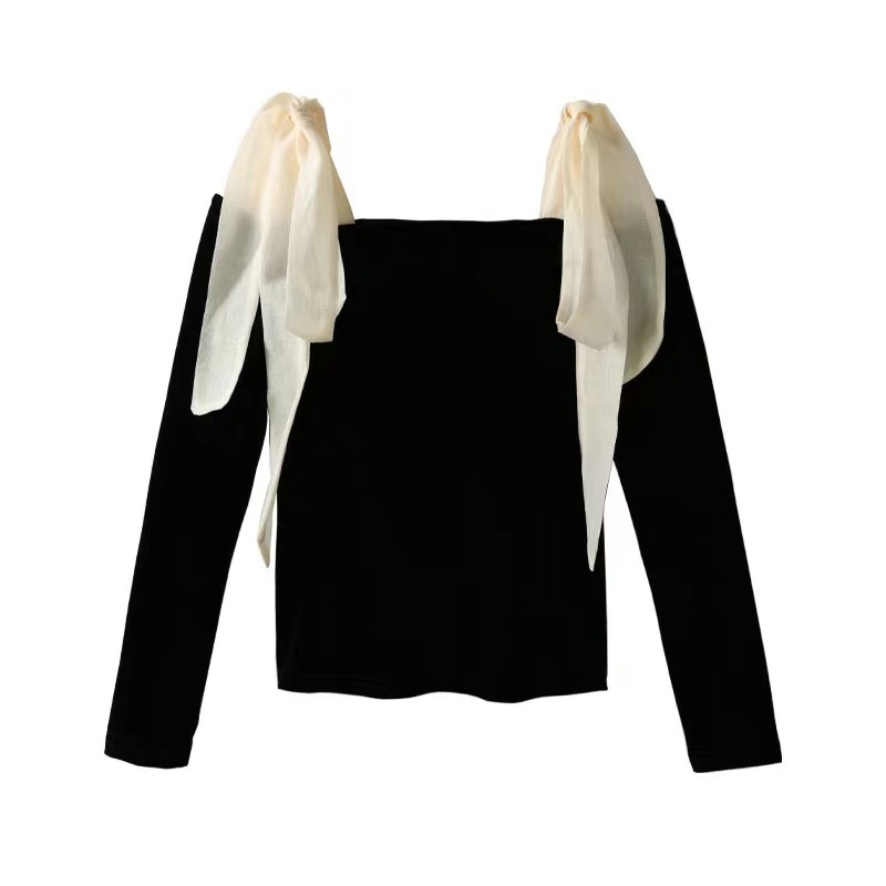 Áo nhung tay dài trễ vai thời trang quyến rũ cho nữ COZOK