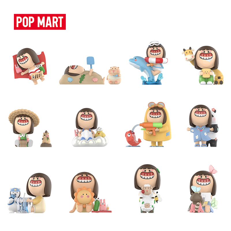 POP MART The GUMMY Happy Land Series Mô Hình Nhân Vật Phim The GUMMY Happy Land