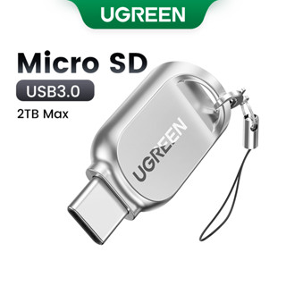 Đầu đọc thẻ TF UGREEN USB C Đầu đọc thẻ Micro SD USB 3.0 Loại C Bộ chuyển đổi đầu đọc thẻ nhớ OTG
