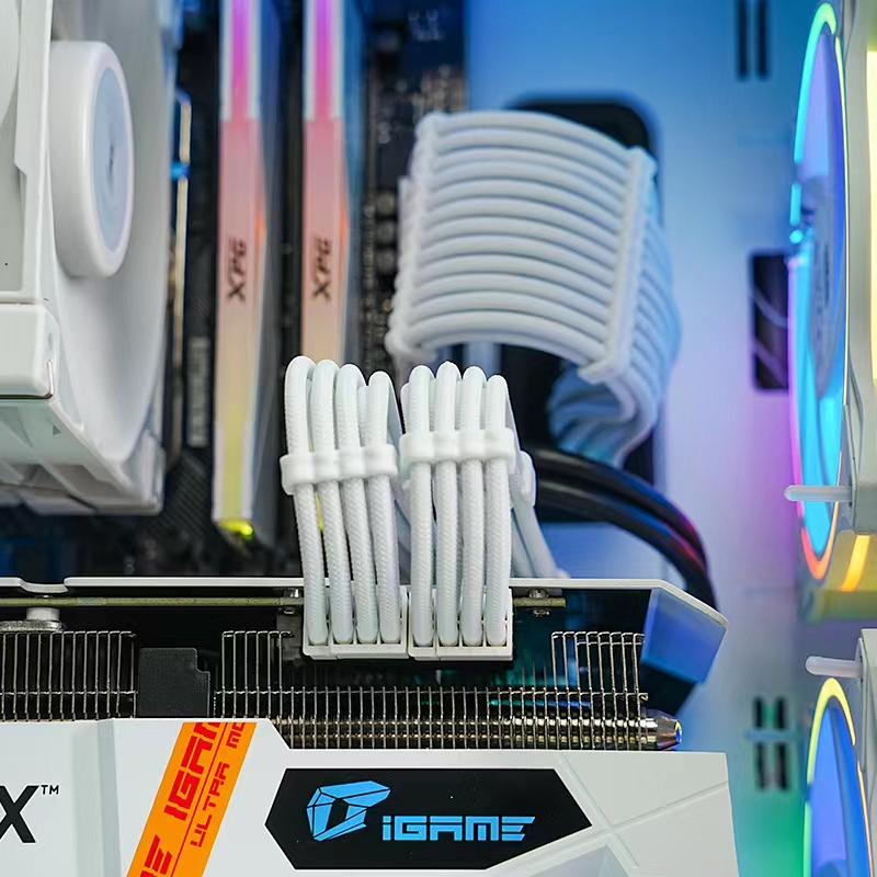 Dây Cáp Nối Dài CPU GPU Sata 1 Cái Atx 24Pin / Eps 4 + 4Pin / Pci-E 8Pin / Pci-E 6Pin