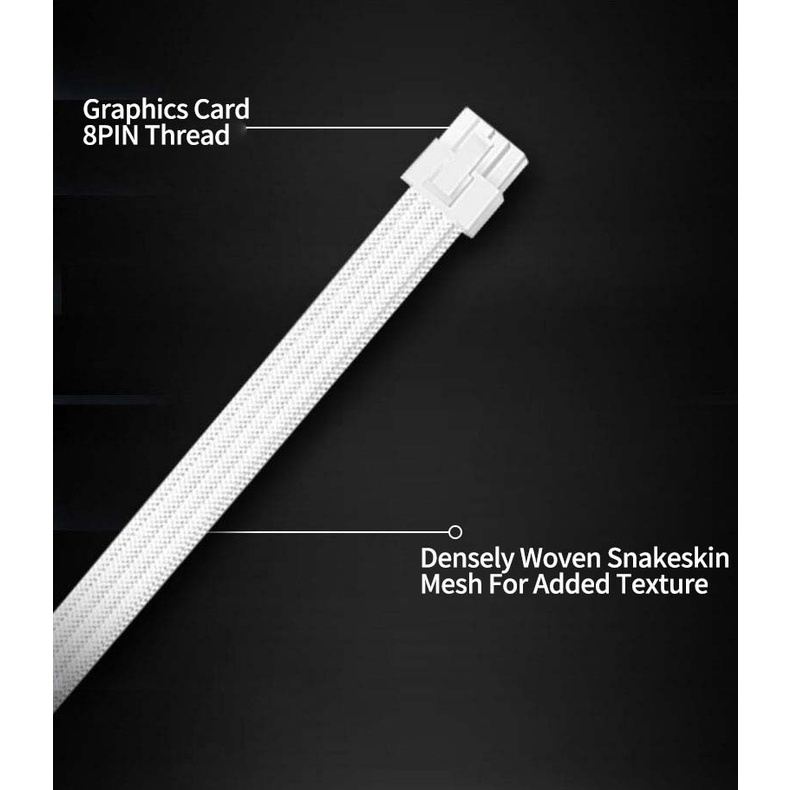 Dây Cáp Nối Dài CPU GPU Sata 1 Cái Atx 24Pin / Eps 4 + 4Pin / Pci-E 8Pin / Pci-E 6Pin