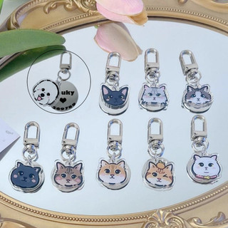 Thẻ Tên Đeo Cổ Chống Thất Lạc Bằng Acrylic 2.5cm Và 3cm Dành Cho Thú Cưng