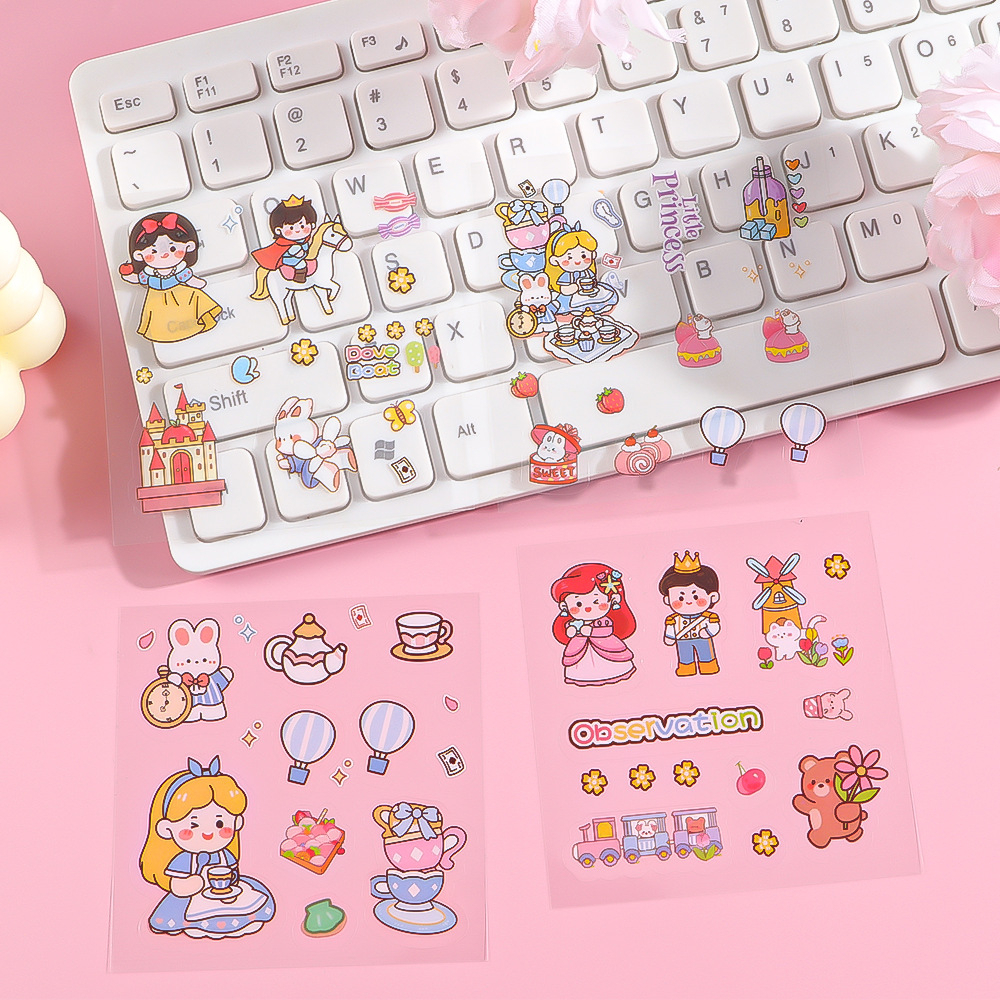 Miếng Dán PET Hình Guka Hoạt Hình Cho Bé