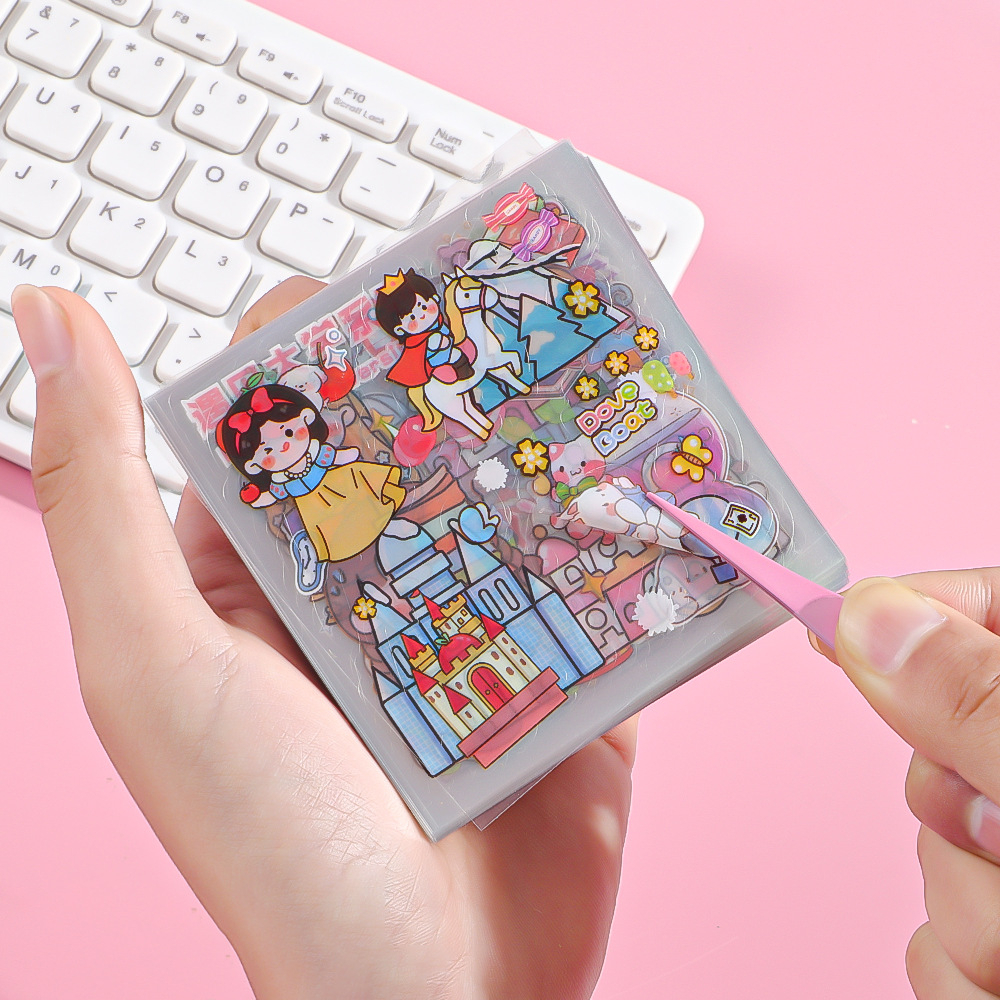 Miếng Dán PET Hình Guka Hoạt Hình Cho Bé