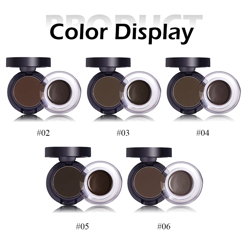 Phấn vẽ chân mày và gel kẻ viền mắt SANIYE M250 3g hai công dụng