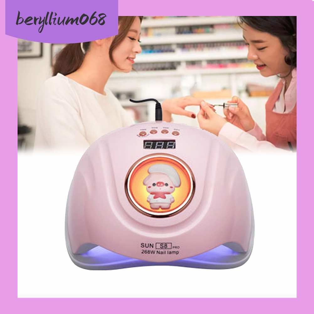 MÁY HƠ GEL SUN 268W - UV Đèn Bảo Dưỡng Nhanh 268W 4 Hẹn Giờ LED Dislpay 57 Chiếc Chip Cảm Biến Thông Minh Hoạt Hình Beryllium068