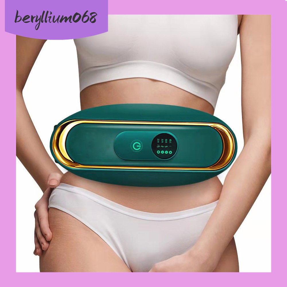 Đai đeo mát xa hoạt động điện rung đánh tan mỡ bụng bằng nhiệt hồng ngoại 3 chế độ điều chỉnh cho nữ