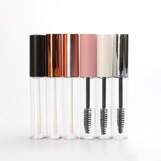 [Hàng mới về] Lọ Rỗng Đựng Mascara Có Nắp Đậy 9 Màu Tùy Chọn 10ml Tiện Dụng