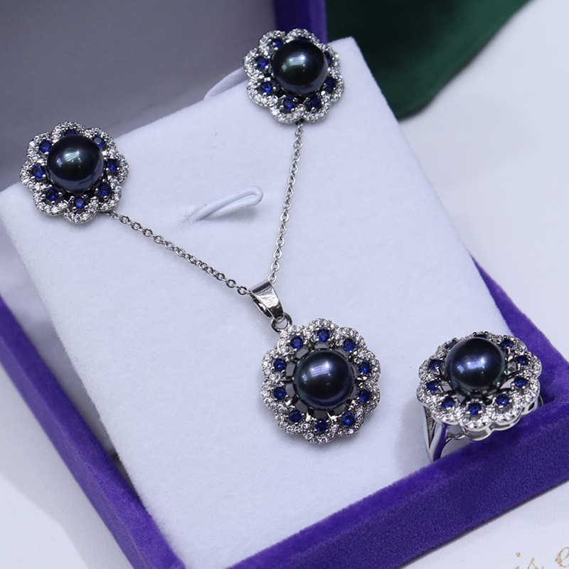 Bộ Trang Sức Ngọc Trai Thời Trang Dành Cho Nữ