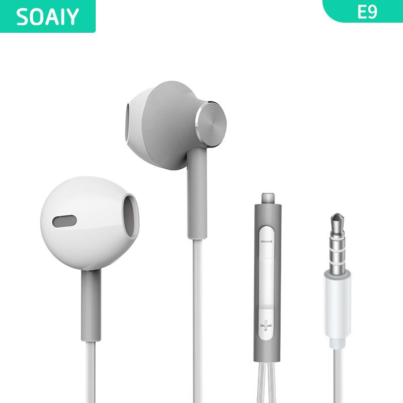 Tai Nghe Chống Ồn SOAIY Chính Hãng Có Dây Kèm Mic