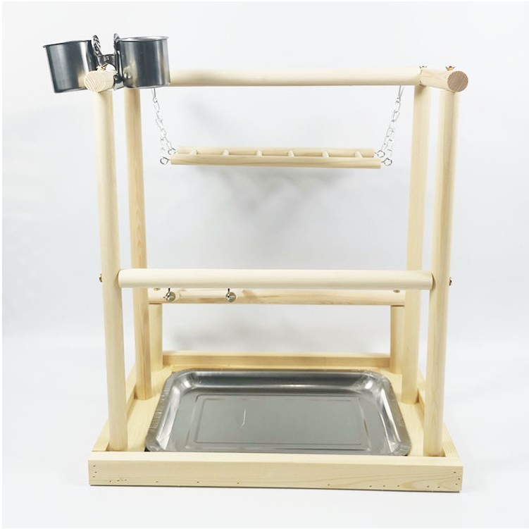 Elsabell. Cầu đứng gỗ dành cho chim, vẹt size nhỏ, size trung như lovebird, yến phụng, cock, sun, xích, ngực hồng