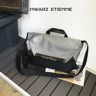 Schwarz etienne túi đeo chéo cỡ lớn đa năng thời trang cho nam
