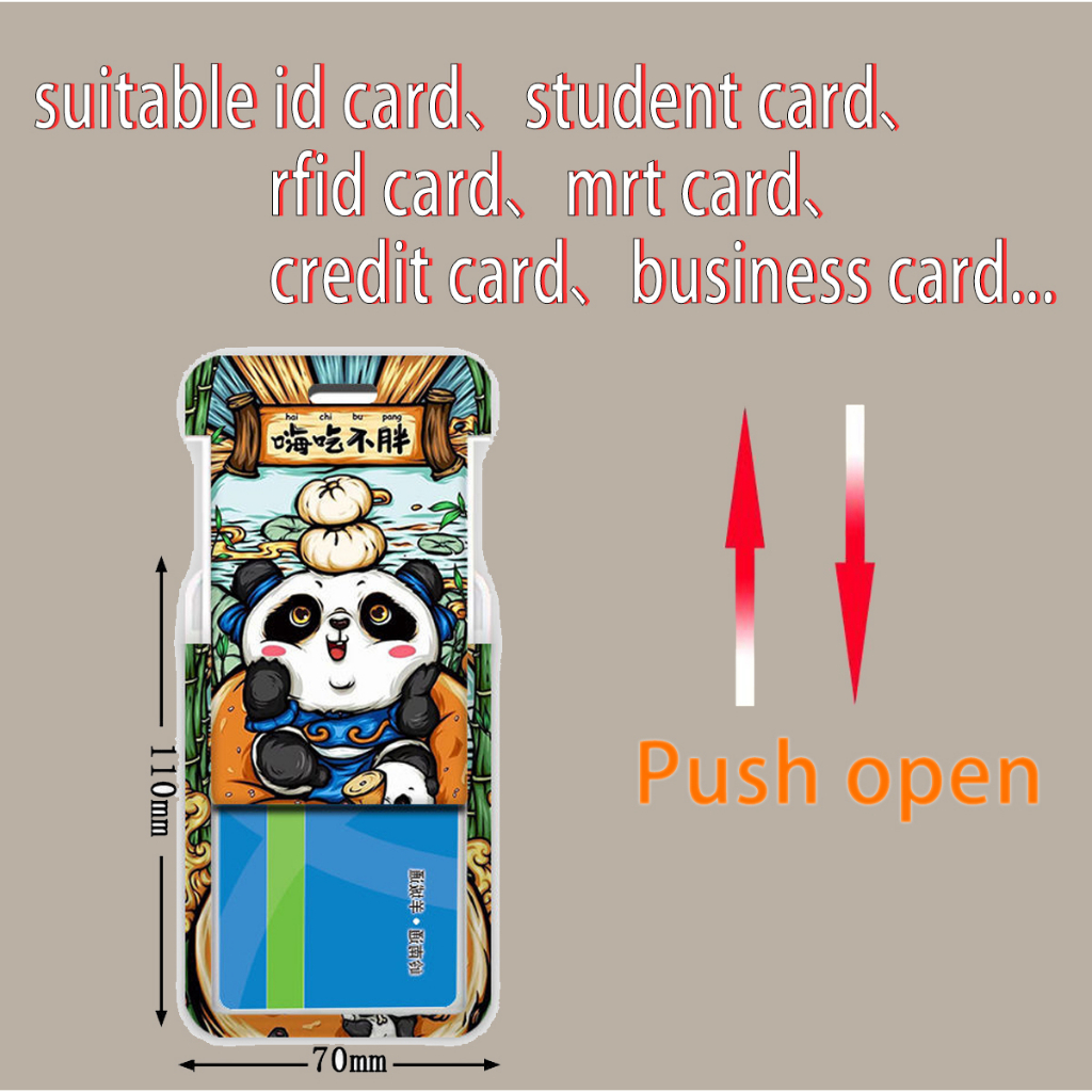 Ví Đựng Thẻ ID / Thẻ ID Họa Tiết Hoạt Hình One Piece Dành Cho Học Sinh