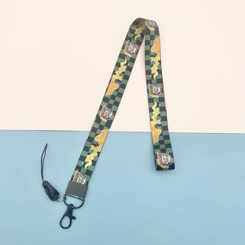 Set 4 Ví Đựng Thẻ ID Họa Tiết Anime Demon Slayer Chống Thấm Nước Giá Đỡ