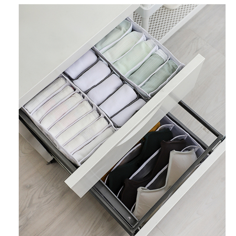 Hộp đựng đồ lót Devoko sắp xếp ngăn kéo tủ quần áo có thể gập gọn đa dụng