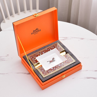 Gạt Tàn Thuốc Hermes Đáy Da Thật 7 Kiểu