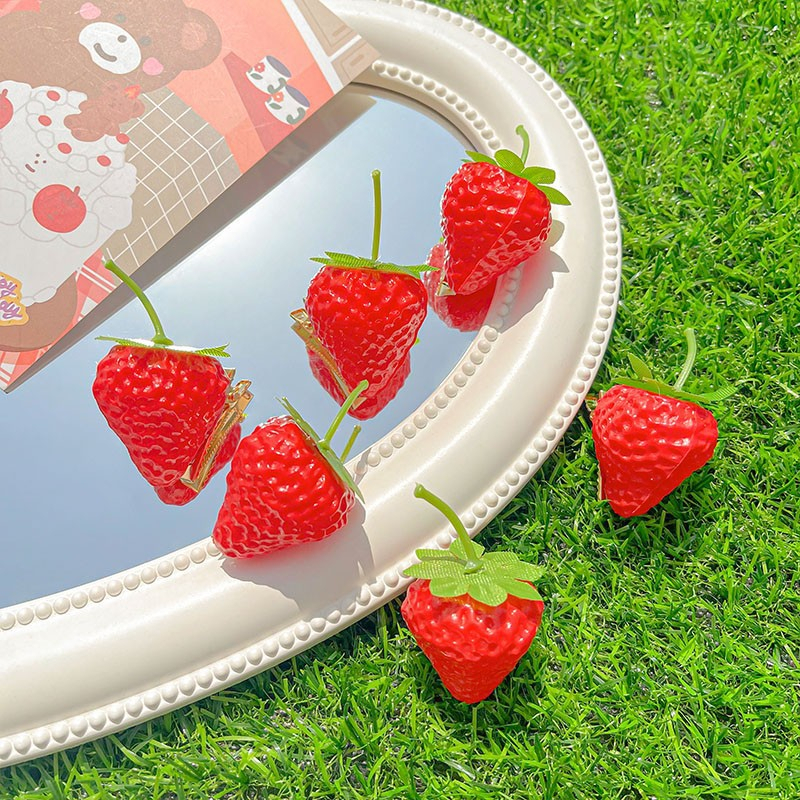 Kẹp Tóc Hình Trái Cây Dễ Thương Cho Bé Gái