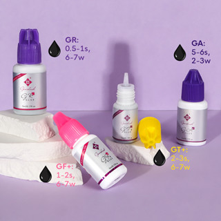 Keo Dán Lông Mi Nhanh Khô Lâu Trôi 0.5-1s 6-7w Đen