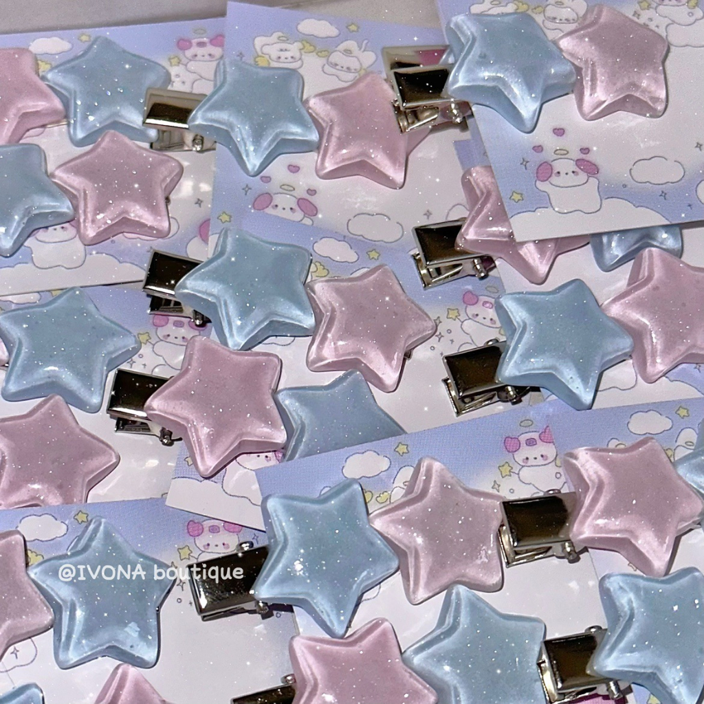 Kẹp Tóc Ngôi Sao Năm Cánh ins Dễ Thương Vui Nhộn Và Ngọt Ngào Cho Nữ