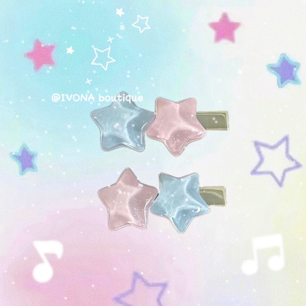 Kẹp Tóc Ngôi Sao Năm Cánh ins Dễ Thương Vui Nhộn Và Ngọt Ngào Cho Nữ