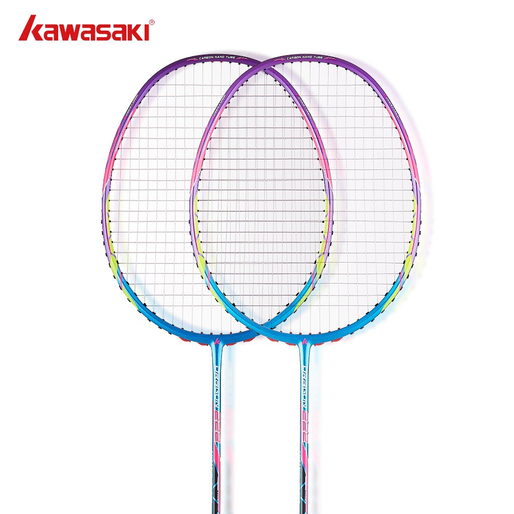 Vợt Cầu Lông Kawasaki DRAGON 222 / 232 100% Sợi CARBON Chất Lượng Cao